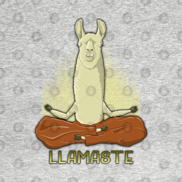 llamaste by bobgoodallart